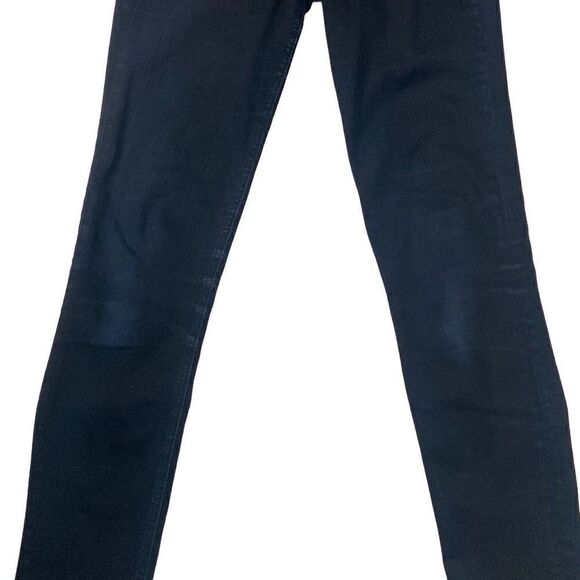 rag & bone High Rise Skinny Dark Coal Wash Denim Stretch Jeans Women Size 25 - Picture 7 of 13